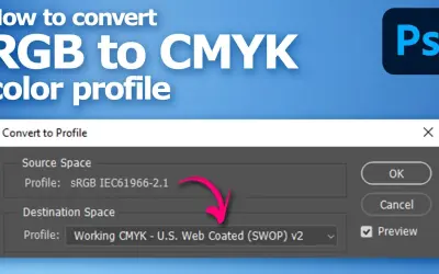 Jak zmienić RGB na CMYK w Photoshopie? Drukuj bez błędów!