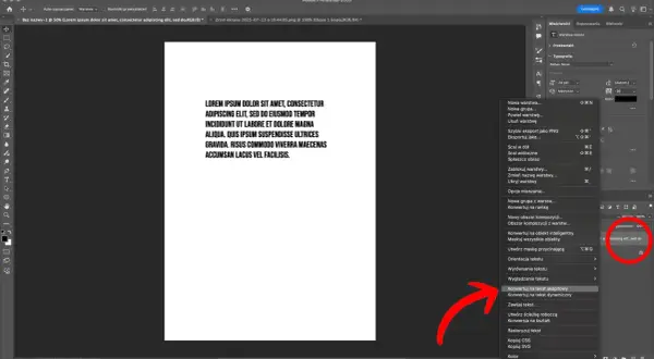Pogrubianie tekstu w Photoshopie: Wszystkie metody i sekrety