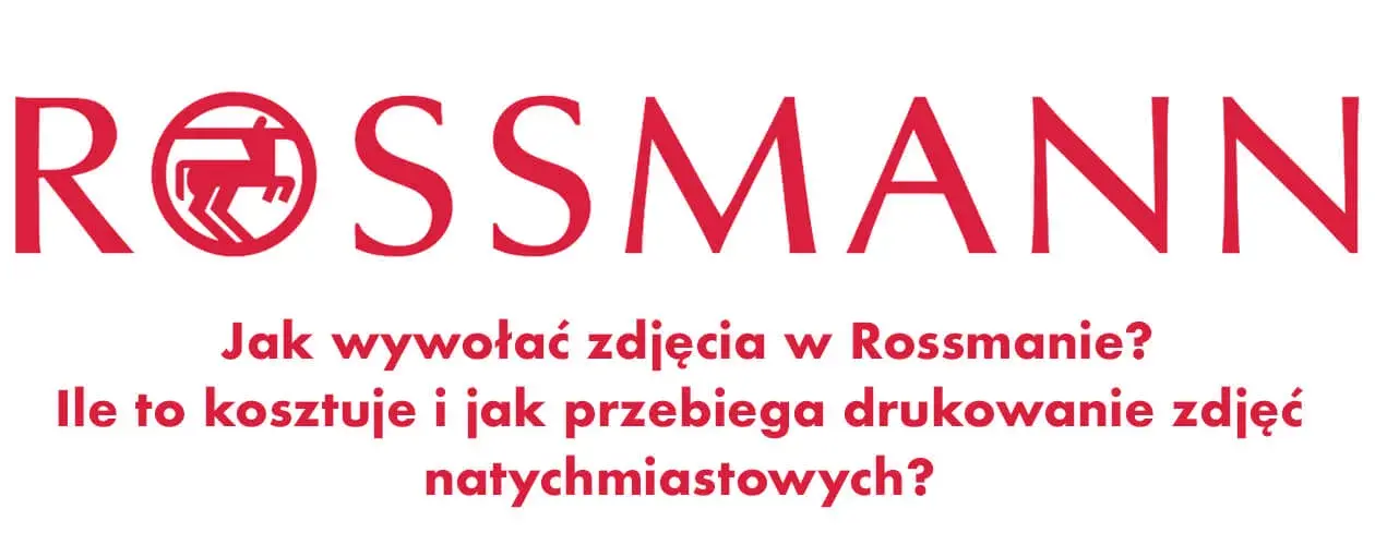 Rossmann: Wywoływanie zdjęć. Czy w każdym sklepie? Sprawdź!