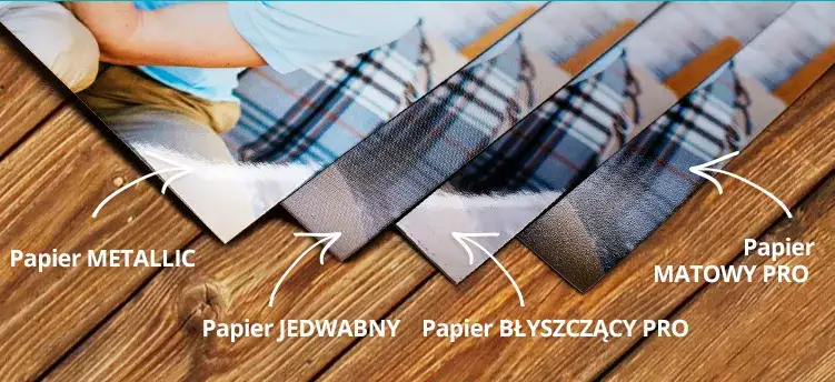 różnica papier błyszczący matowy zdjęcia
