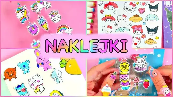 przykładowe projekty naklejek domowych