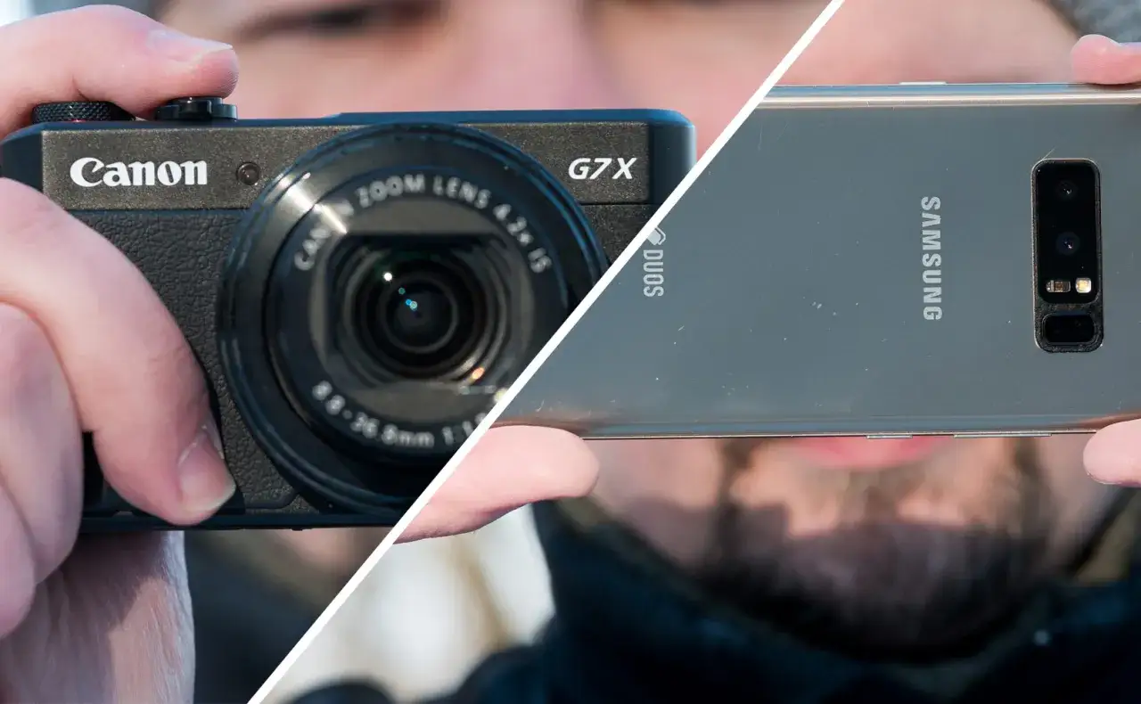 aparat kompaktowy vs smartfon porównanie zoom