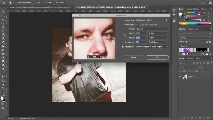 Photoshop Zachowaj szczegóły 2.0 interfejs
