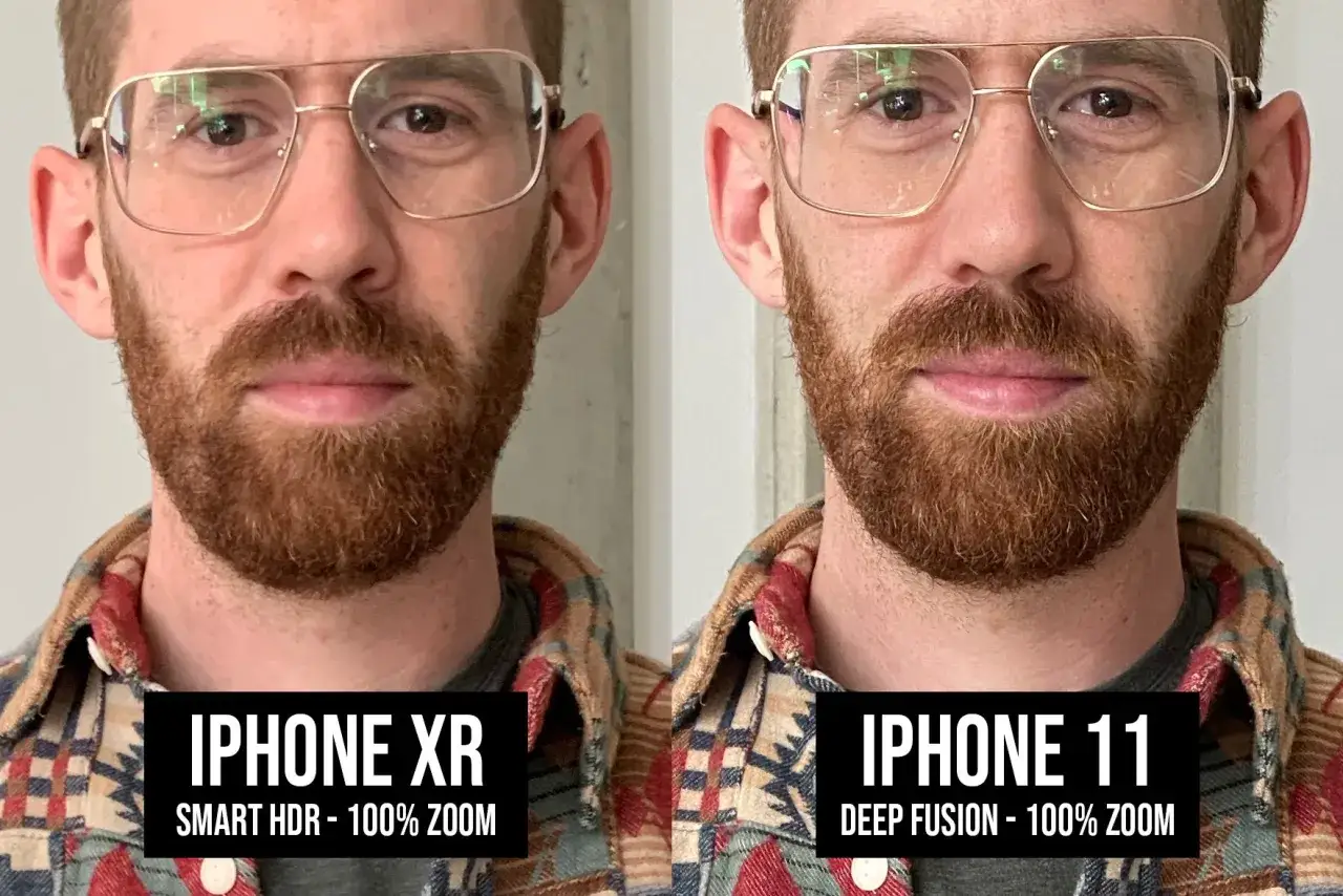 iPhone 11 Deep Fusion example