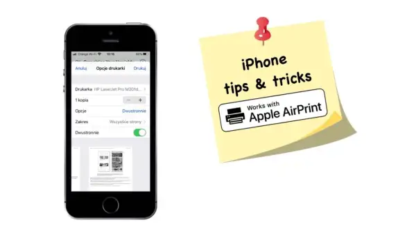 Jak drukować z iPhone'a? AirPrint, aplikacje i rozwiązywanie problemów